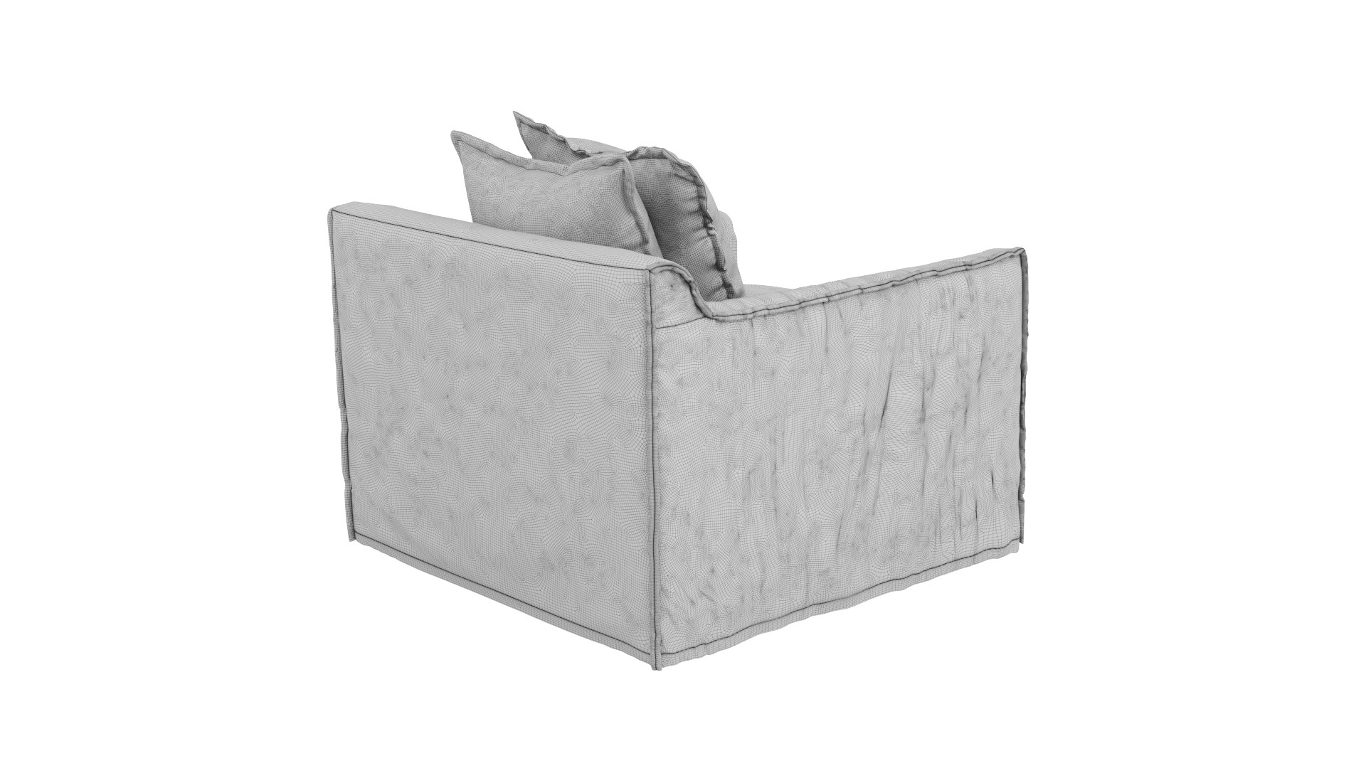 3D Palermoarmchairvray Model TurboSquid 2038953