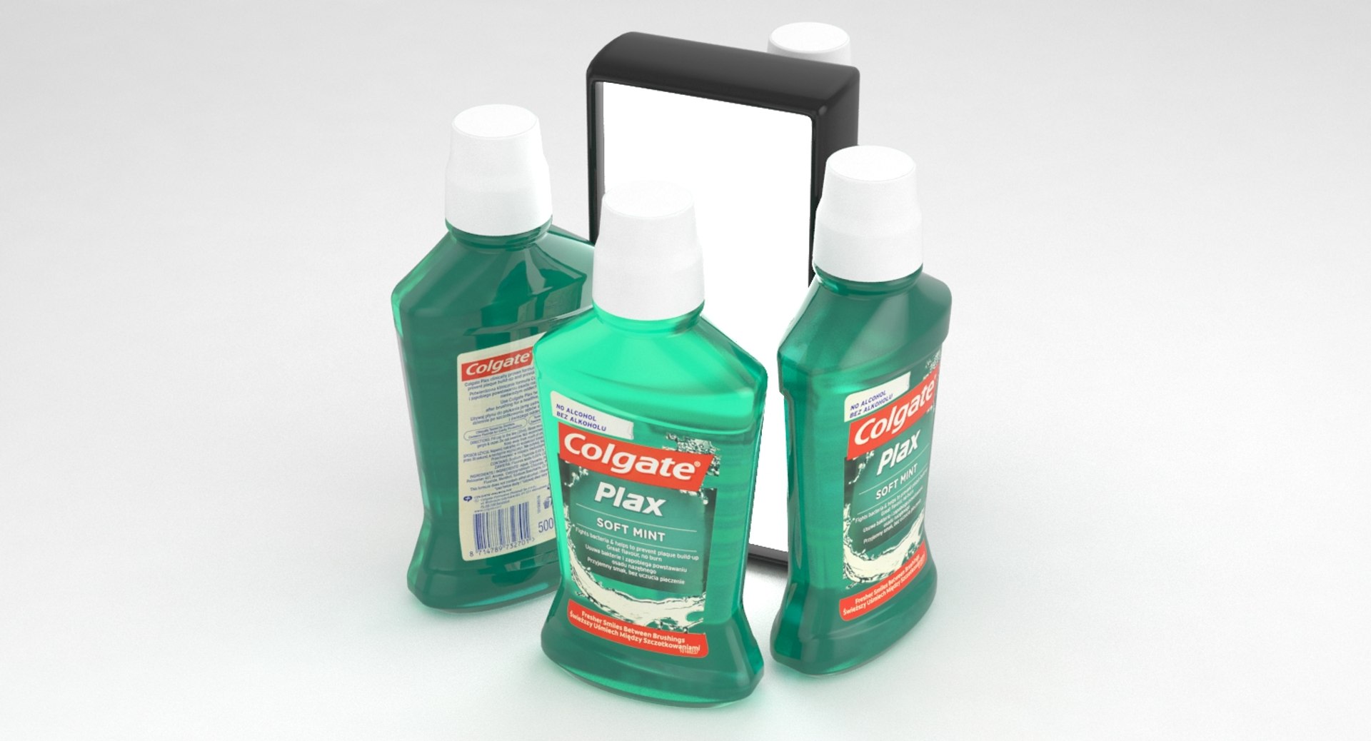 3D Colgate Plax Mouthwash - TurboSquid 1253044