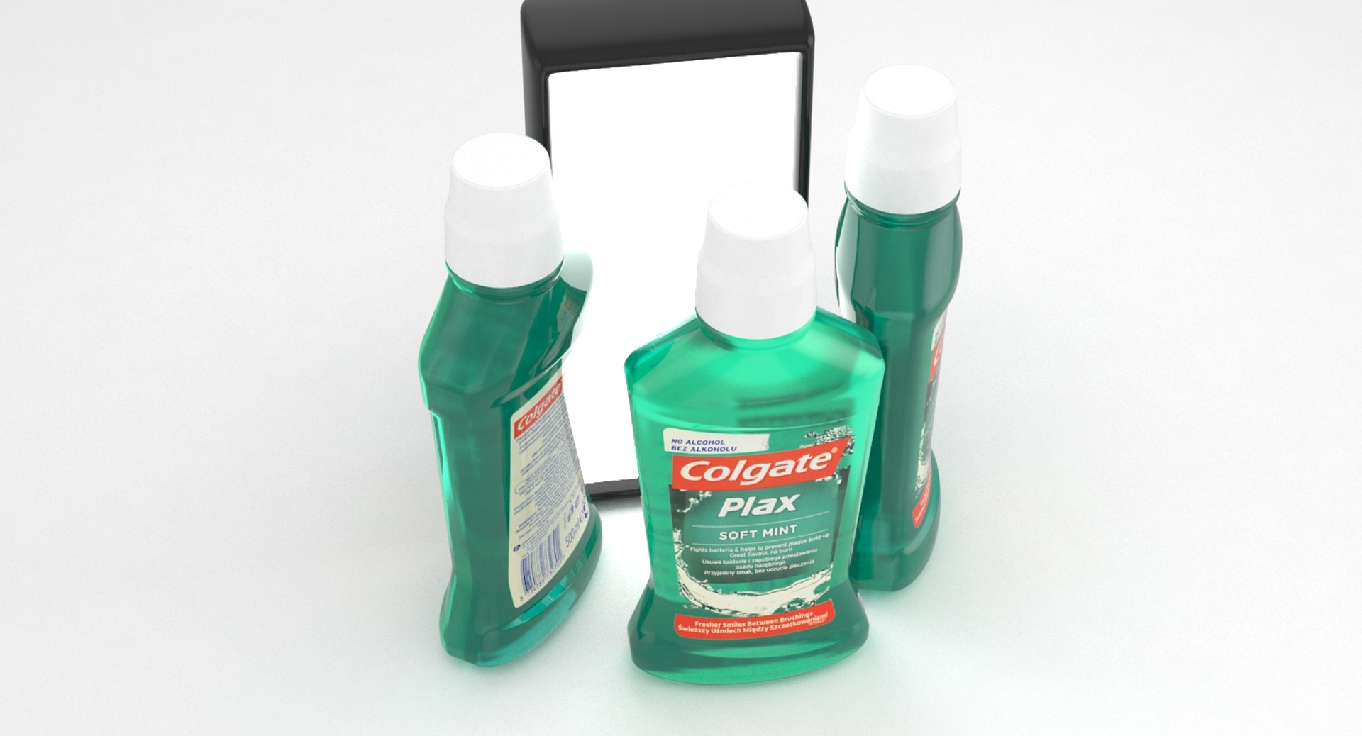 3D Colgate Plax Mouthwash - TurboSquid 1253044