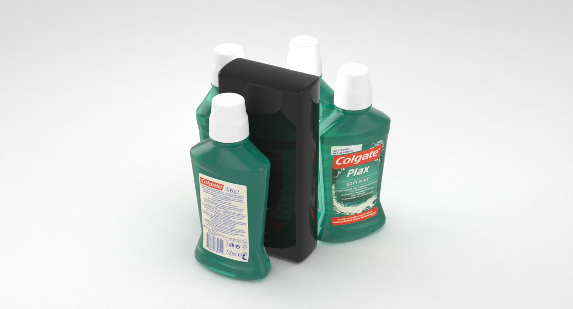 3D Colgate Plax Mouthwash - TurboSquid 1253044