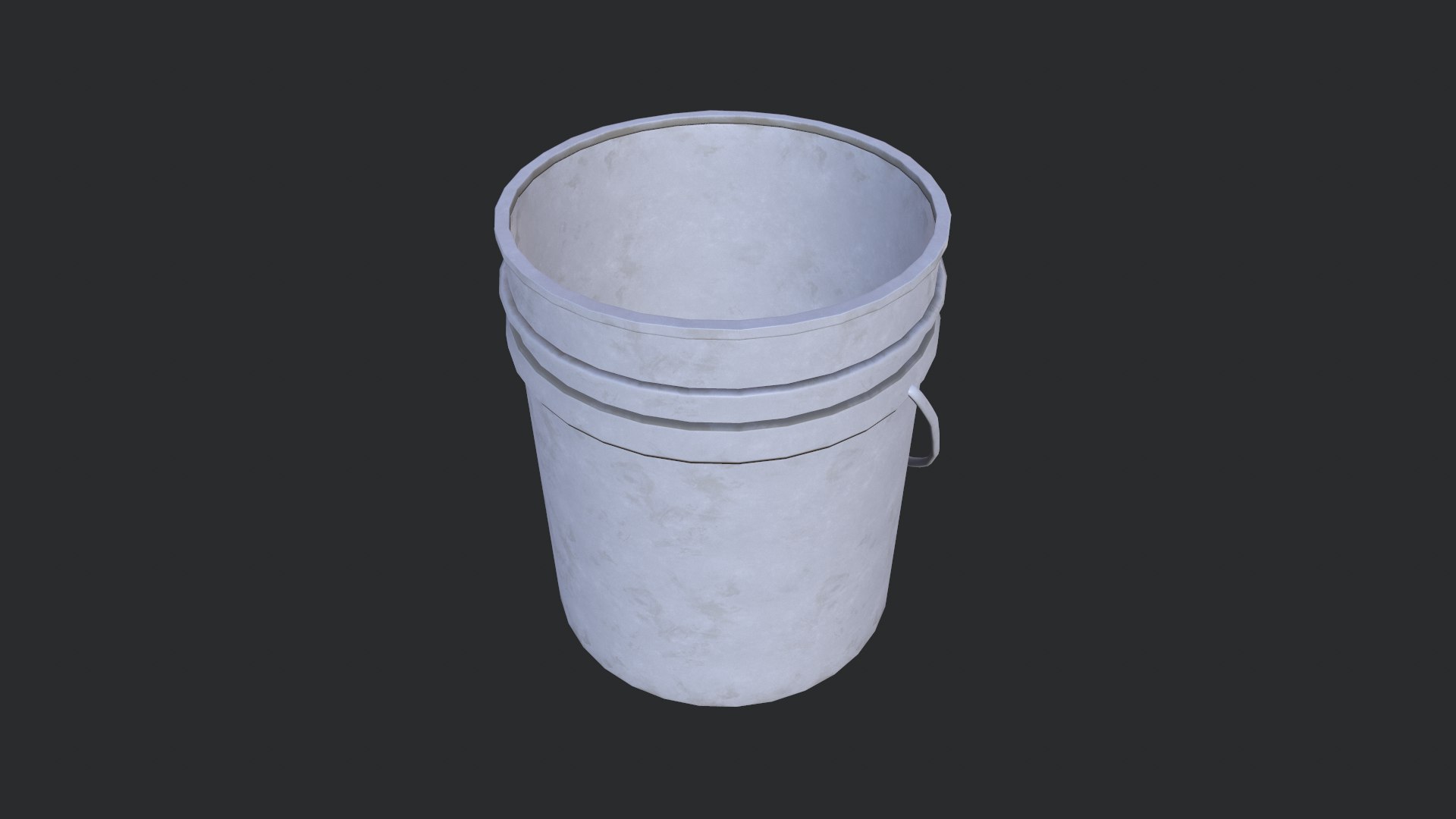 3D Plastic Pail - TurboSquid 1702949