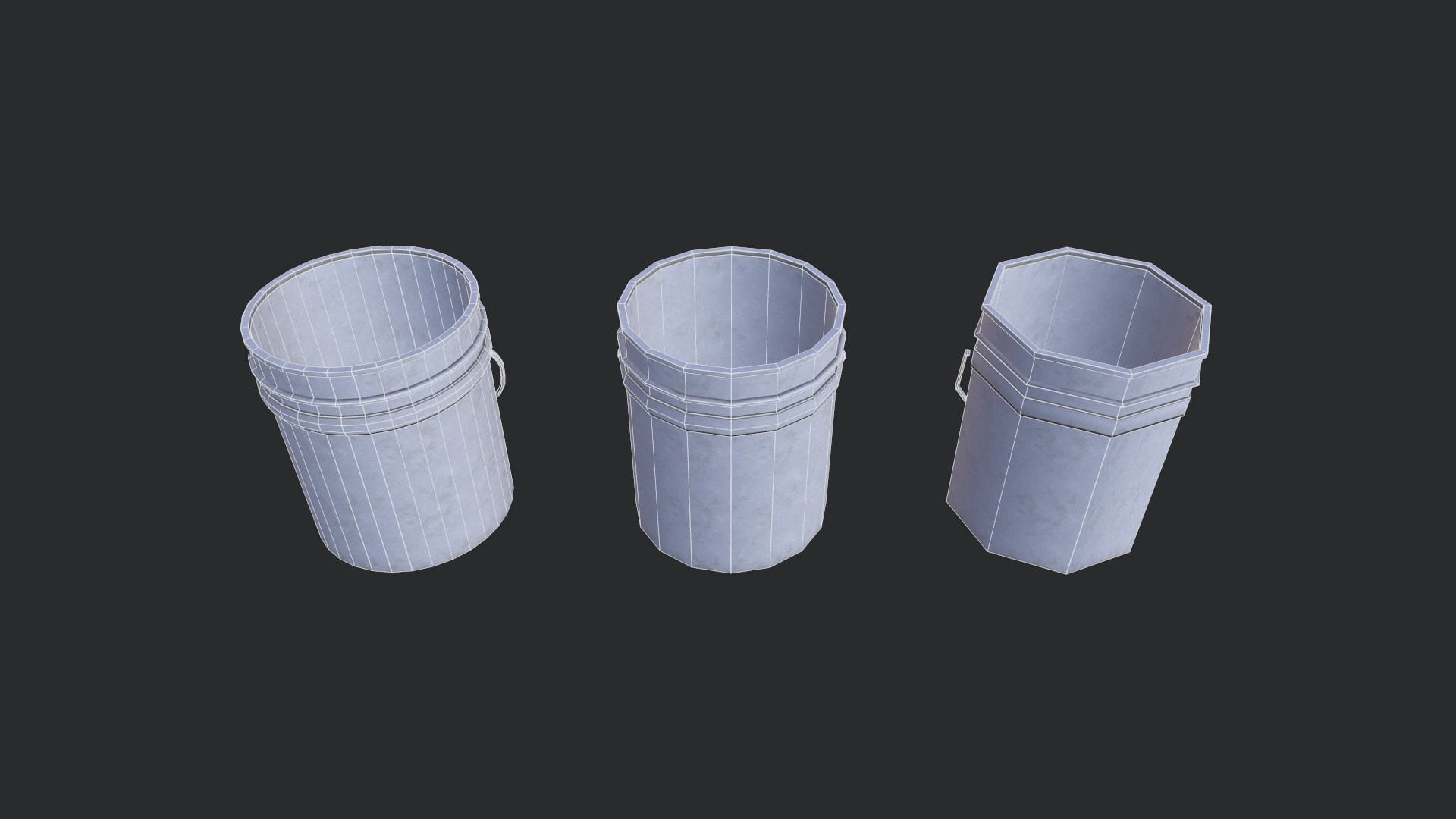 3D Plastic Pail - TurboSquid 1702949