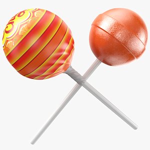 Orange Lollipop