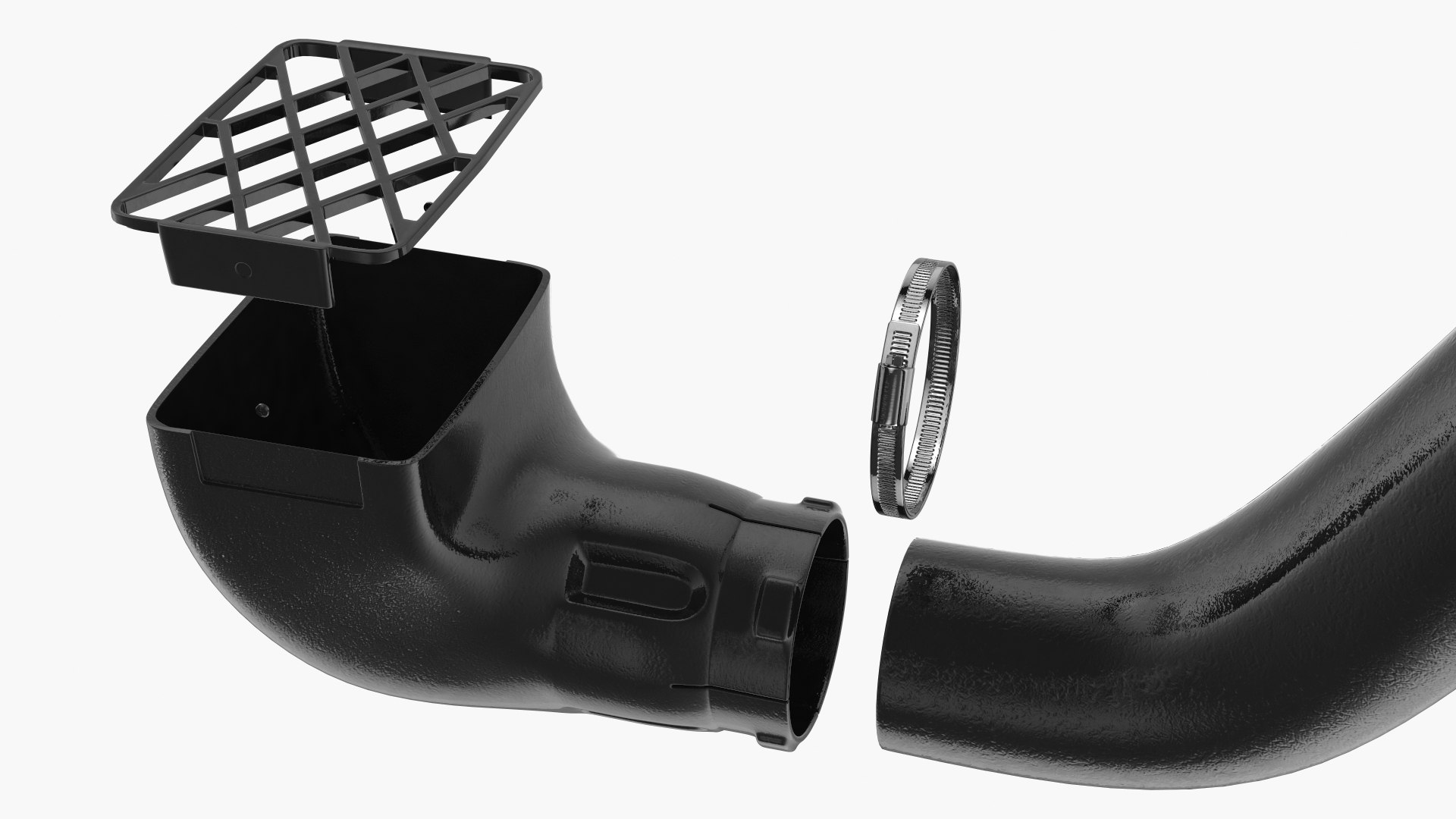 3D Model Air Intake Snorkel TurboSquid 1721197
