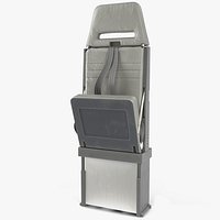 Boeing Flight Attendant Chair Folded Gray