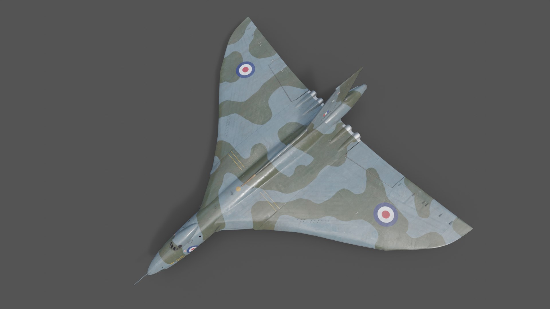 Avro Vulcan B2 3D Model - TurboSquid 2096222