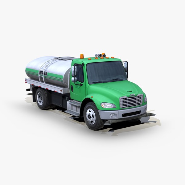 Freightliner Business Class M2 106 2004 Tank truck s01 model