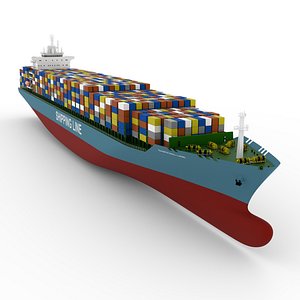 Container Ship 3D