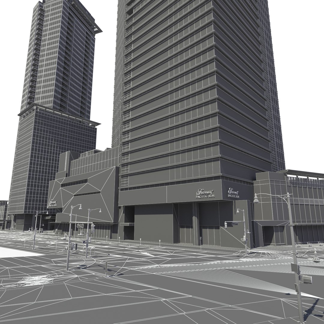 3d block buildings