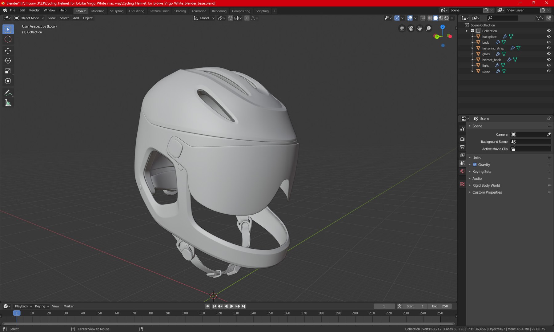 3D Cycling Helmet for E-bike Virgo White https://p.turbosquid.com/ts-thumb/wS/nqsxW0/qU/cyclinghelmetforebikevirgowhitemb3dmodel020/jpg/1698546819/1920x1080/fit_q87/62e2a09c120f153e1827240865ace79b3c9d11c4/cyclinghelmetforebikevirgowhitemb3dmodel020.jpg
