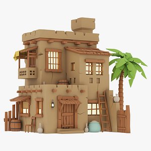 3D Arabian House 03