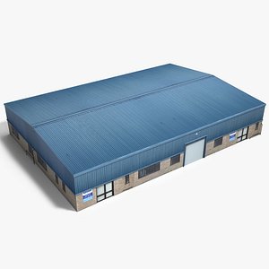 Industrial Unit 3D model
