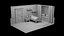 Quarto infantil com desenho animado