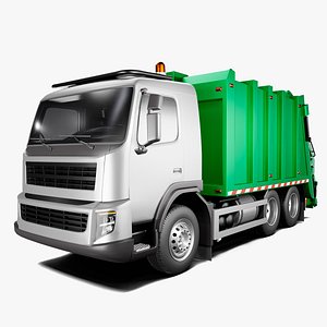 Generic Sanitation Garbage Truck 3D model