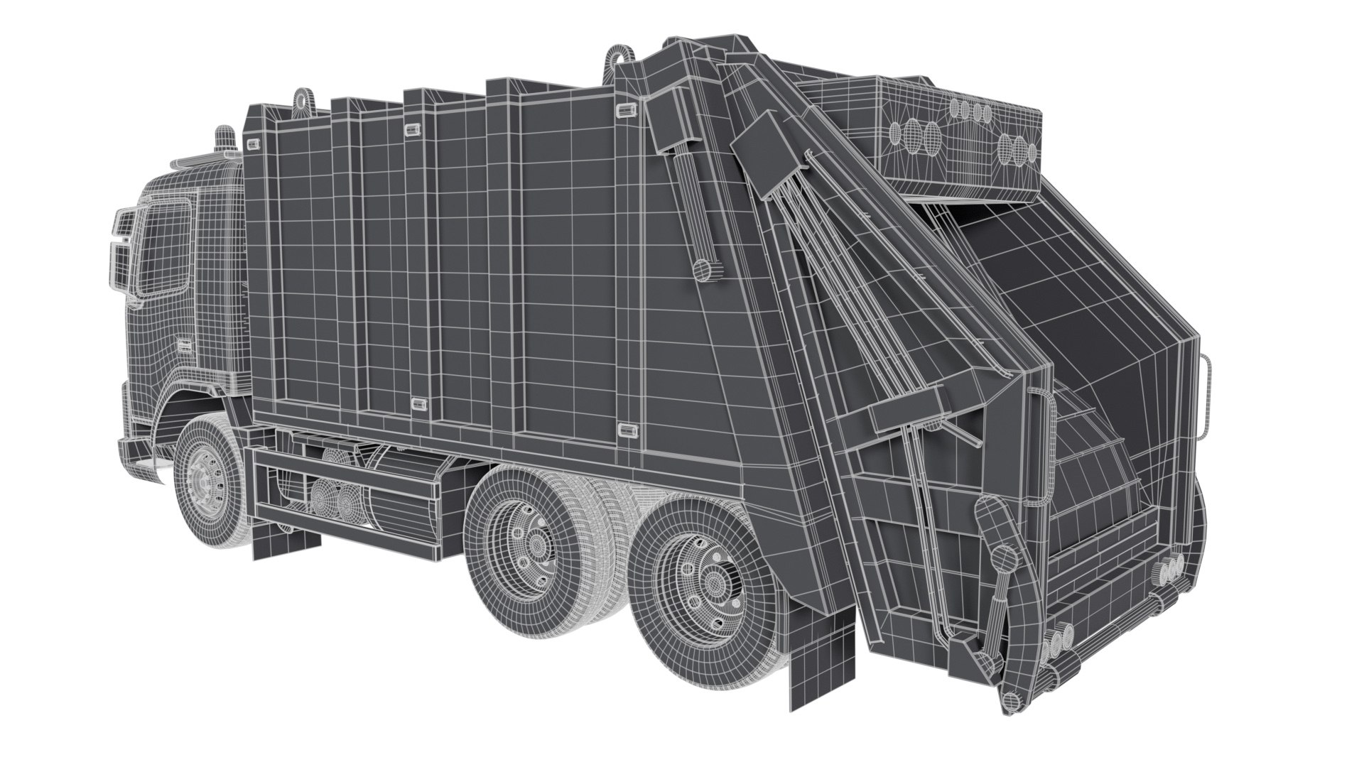 Generic Sanitation Garbage Truck 3D model https://p.turbosquid.com/ts-thumb/wS/tg45jp/tp/wire2/jpg/1764081330/1920x1080/fit_q87/6a79a82f2807c1fae372fabca0c23b9358c901fc/wire2.jpg