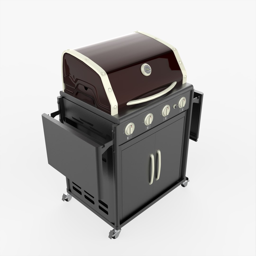 Out Door Grill 3D Model - TurboSquid 2083557
