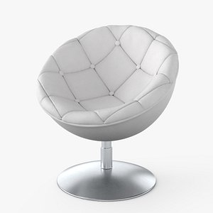 3d halfmoon armchair
