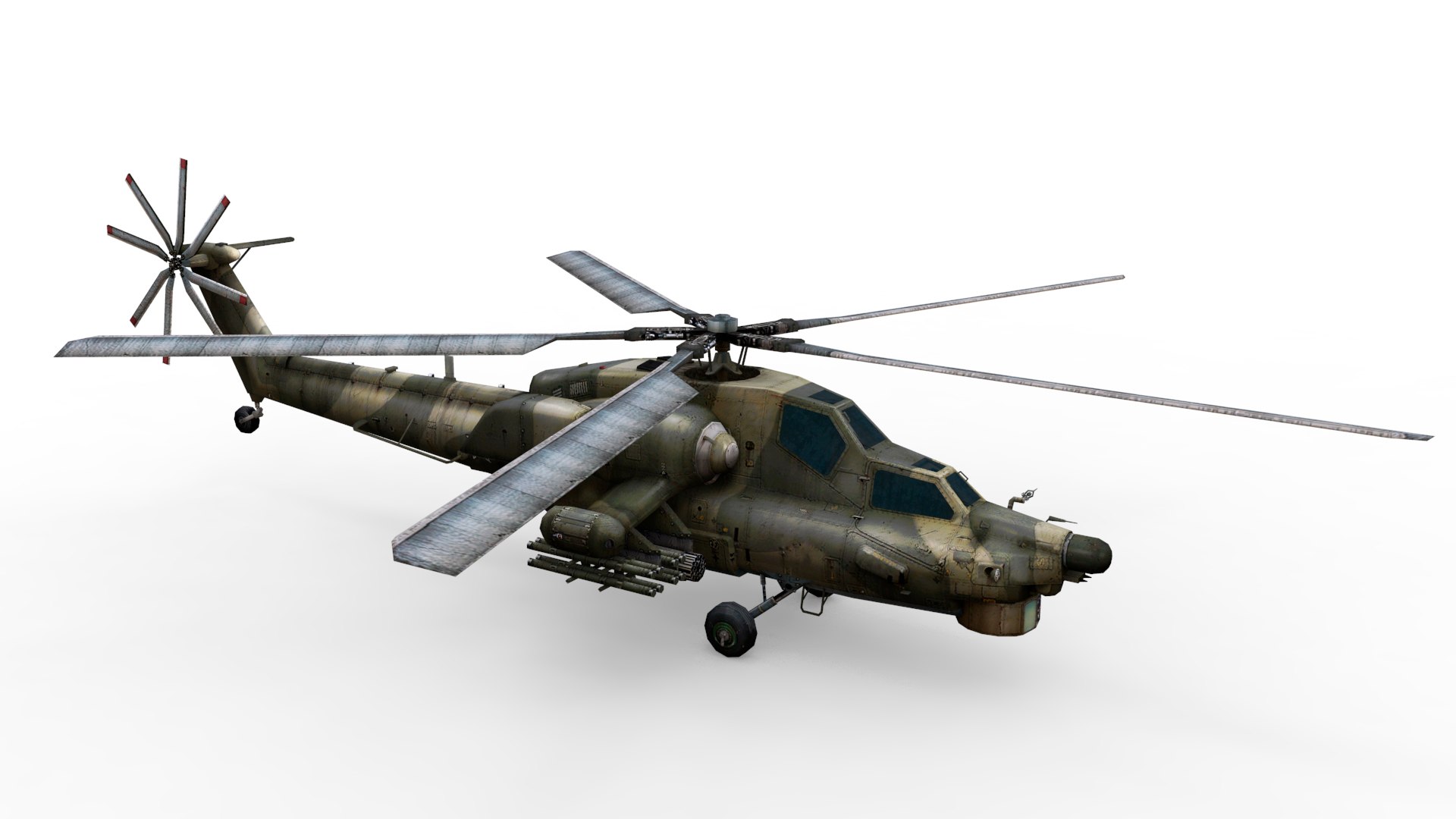 3D Model Mi 28 Helicopter - TurboSquid 1670156