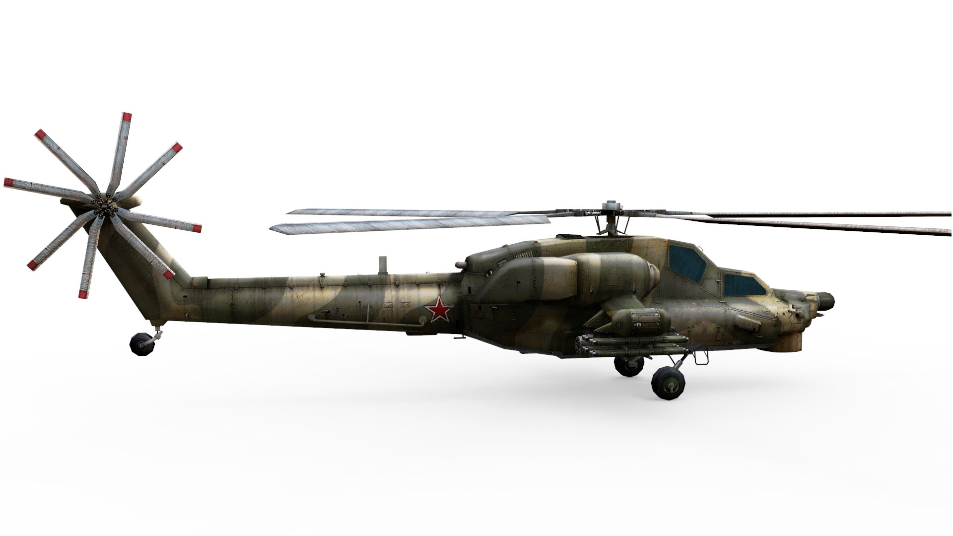 3D Model Mi 28 Helicopter - TurboSquid 1670156