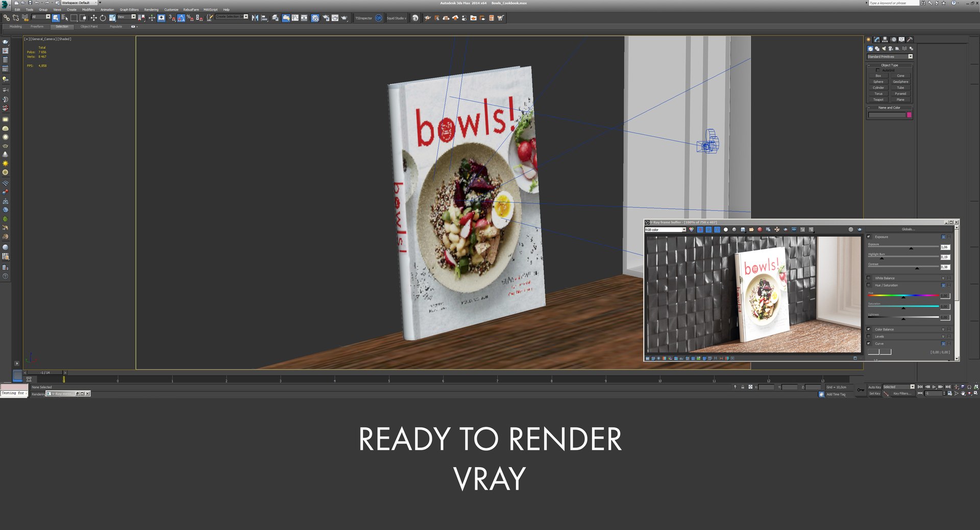 Realistic Bowls Cookbook 3D Model - TurboSquid 1464688