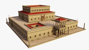 Ancient Herod Building 3D model