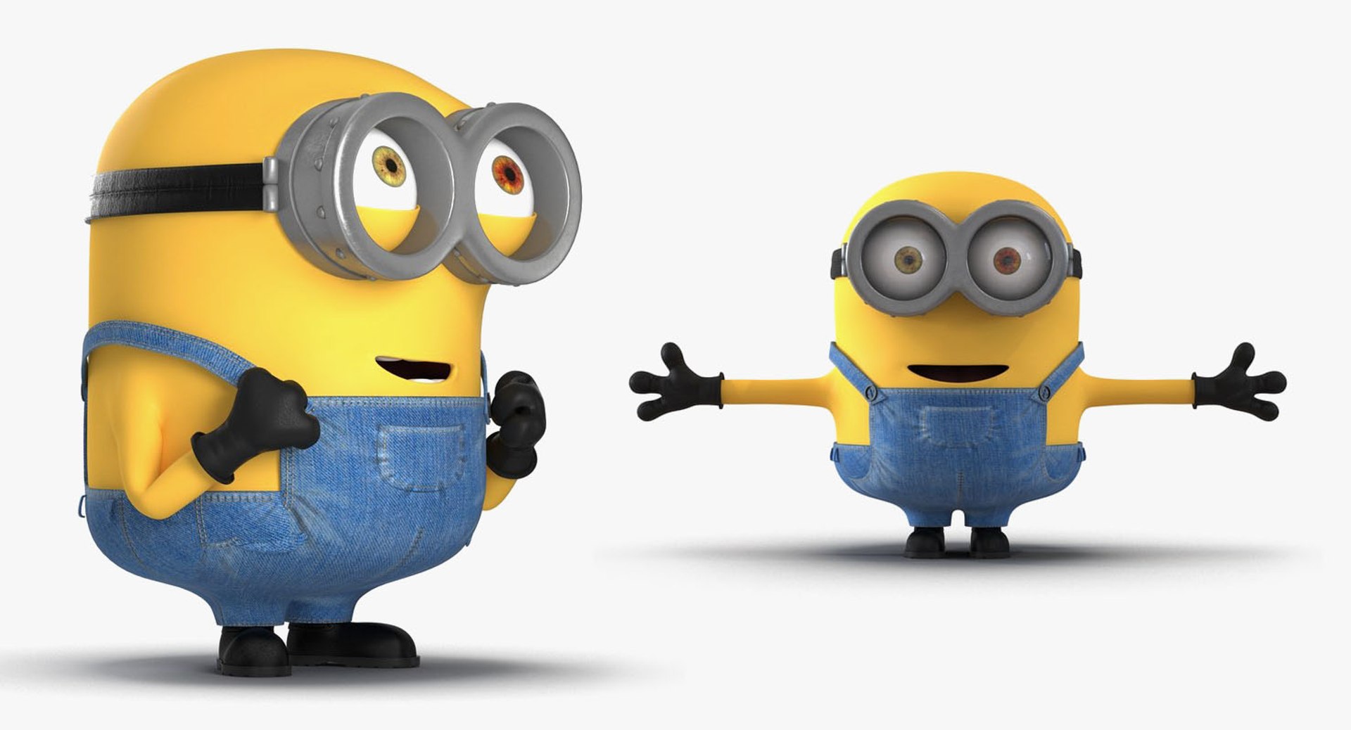 3D rigged minions model - TurboSquid 1427146