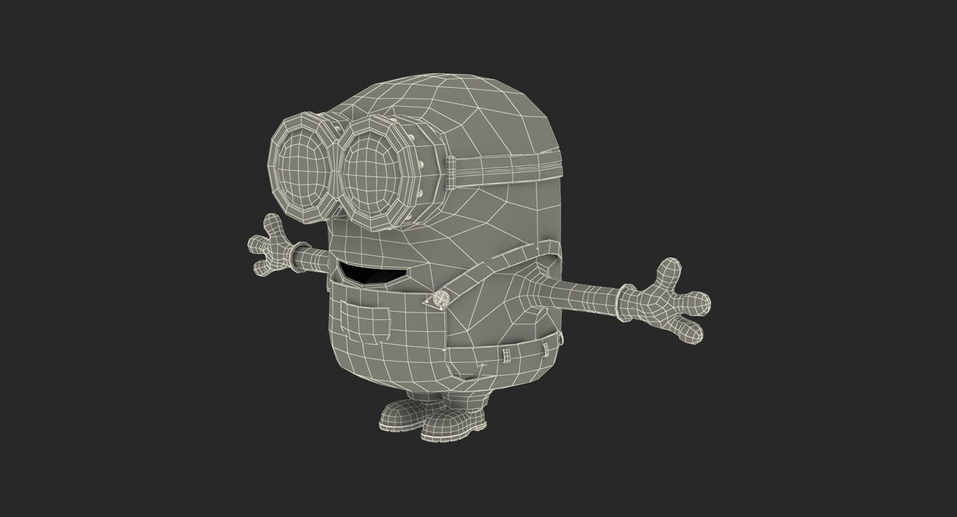 3D rigged minions model - TurboSquid 1427146