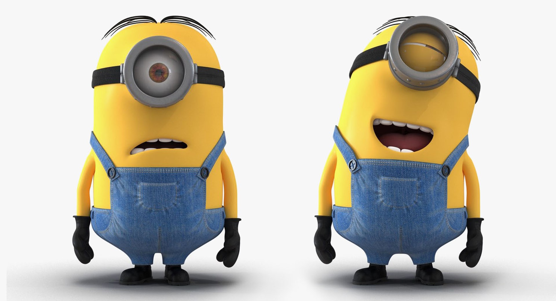 3D rigged minions model - TurboSquid 1427146
