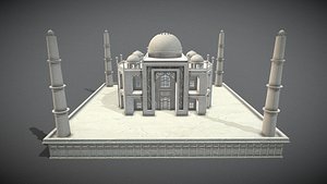 Taj Mahal 3D model