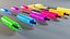 3D Colored Pens model