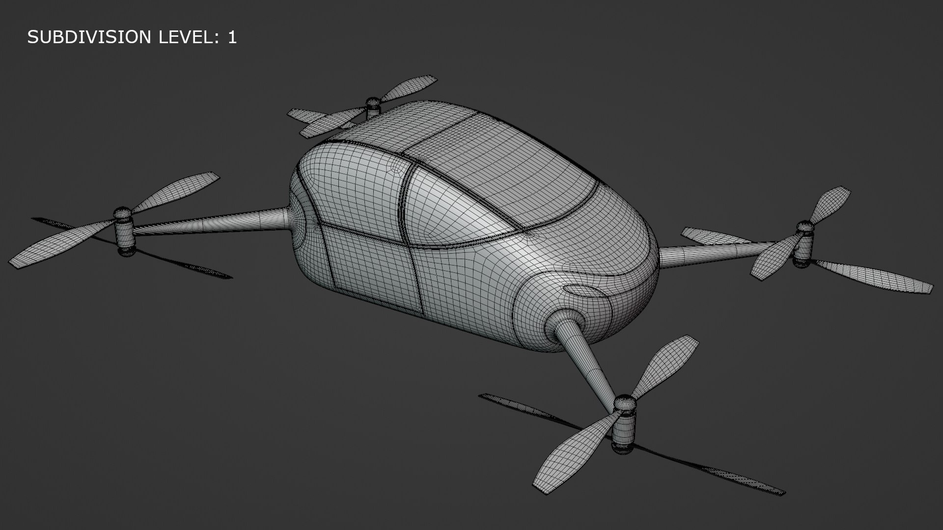 3D Passenger Drones Collection 2023 Model - TurboSquid 2077732