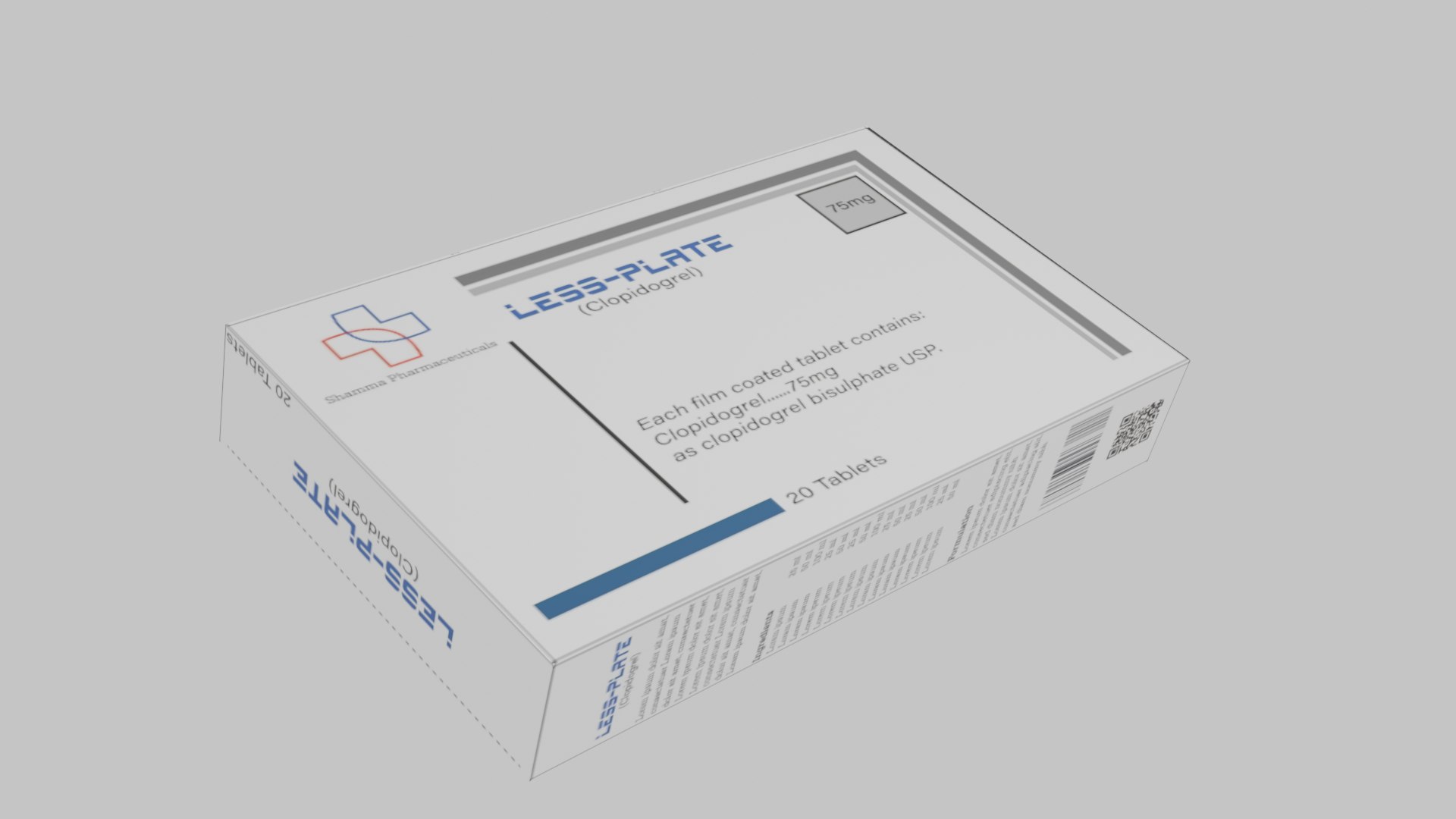 Medicines 3D Box 3D - TurboSquid 2366444