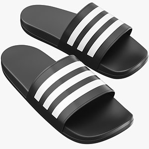 Flip Flops Slippers 01 3D model