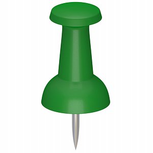 pin push assorted 3D model