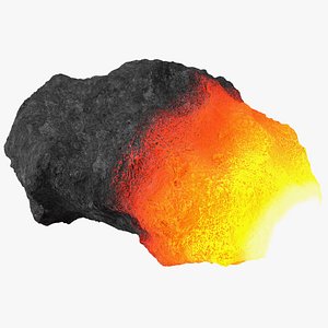 3D Asteroid Burning in Atmosphere