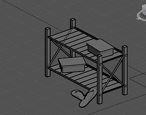 Shoe Rack 3D Models for Download | TurboSquid