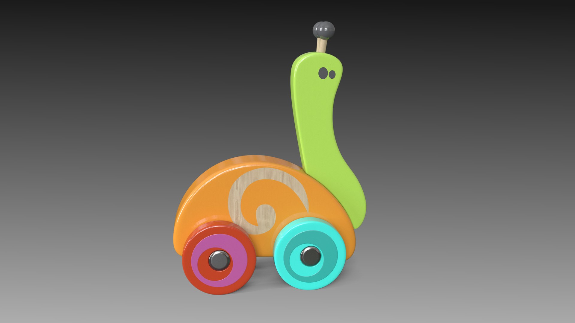 toy snail 3D model https://p.turbosquid.com/ts-thumb/wT/UFcvXV/5VsAWjPs/snailv23/jpg/1584471215/1920x1080/fit_q87/d4e8ed1a82373d50727c1f5e7bf66cd73e596e88/snailv23.jpg