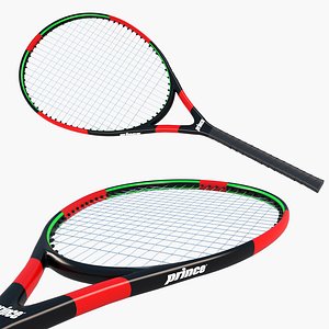 3D model tennis racket
