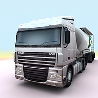 2008 DAF XF bulk tanker