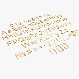 Alphabet Gold 1