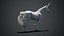 Unicorn animated 3D model
