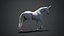 Unicorn animated 3D model