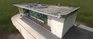 Bus Stop 3D Scan 3D