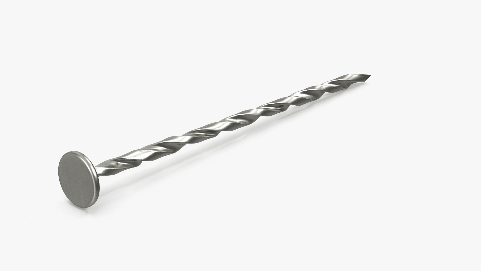 Spiral Shank Nails 3D Model TurboSquid 2059849