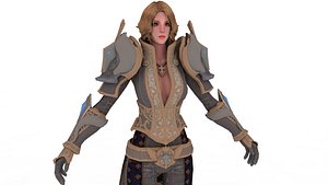 3D Fantasy Female Models 3D model