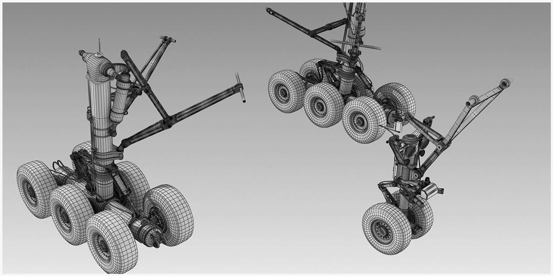 3D Boeing 777x Landing Gears Model - TurboSquid 1494129