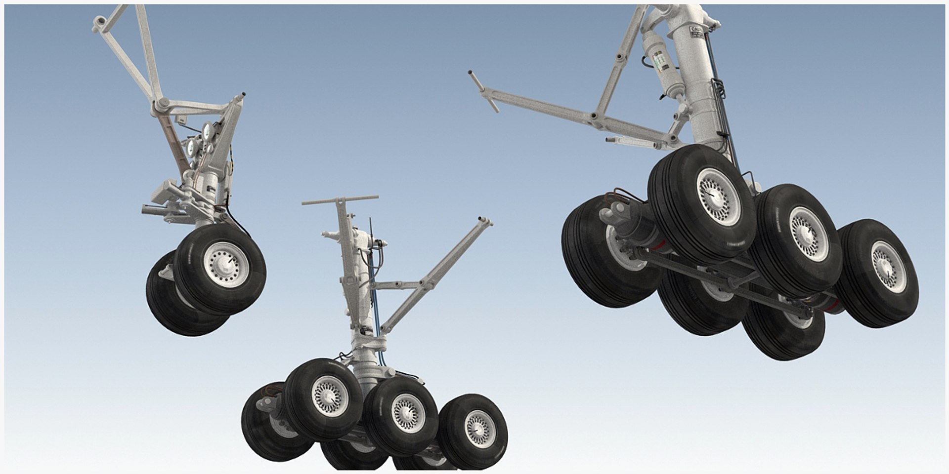 3D Boeing 777x Landing Gears Model - TurboSquid 1494129