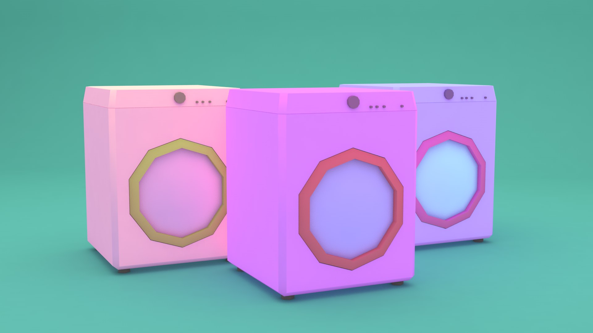 Washing Machine 3D - TurboSquid 1374997