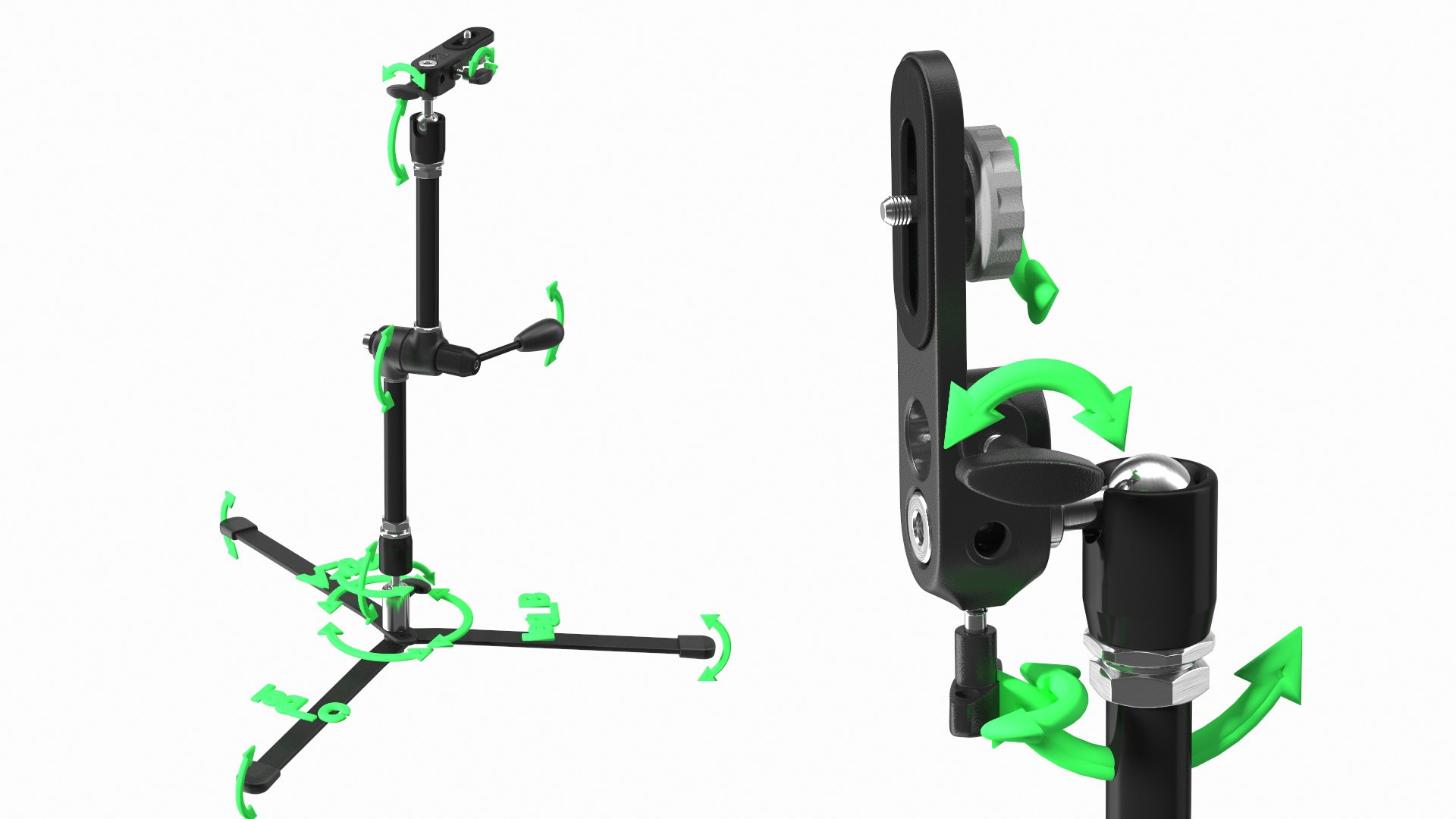 Magic Photo Arm Kit With Locking Lever Rigged 3D - TurboSquid 1832884
