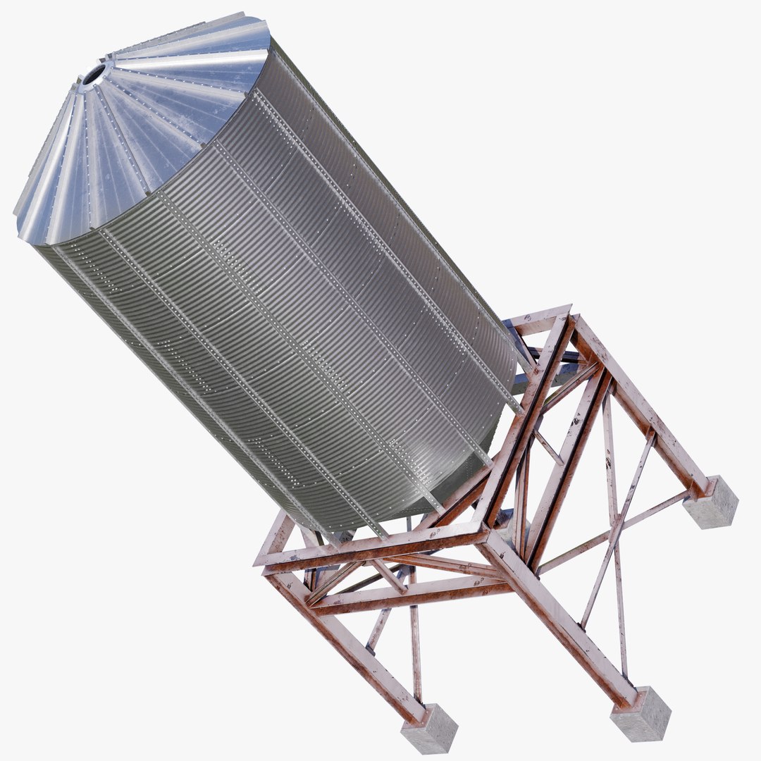 3D Grain Hopper Model - TurboSquid 2083507